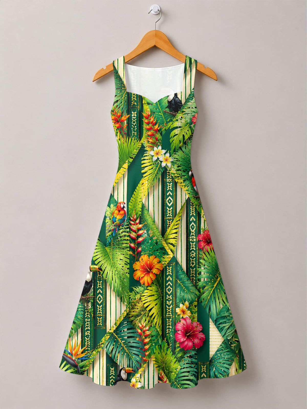 'Msitu' Cotton Corset Dress