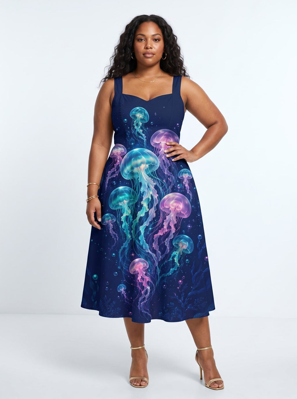 'Bahari' Cotton Corset Dress