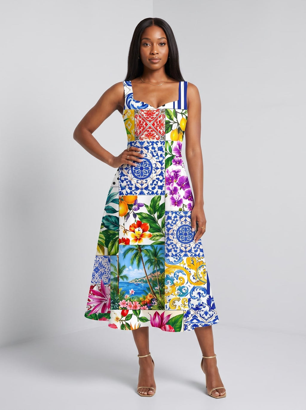 'Kisiwa' Corset Dress