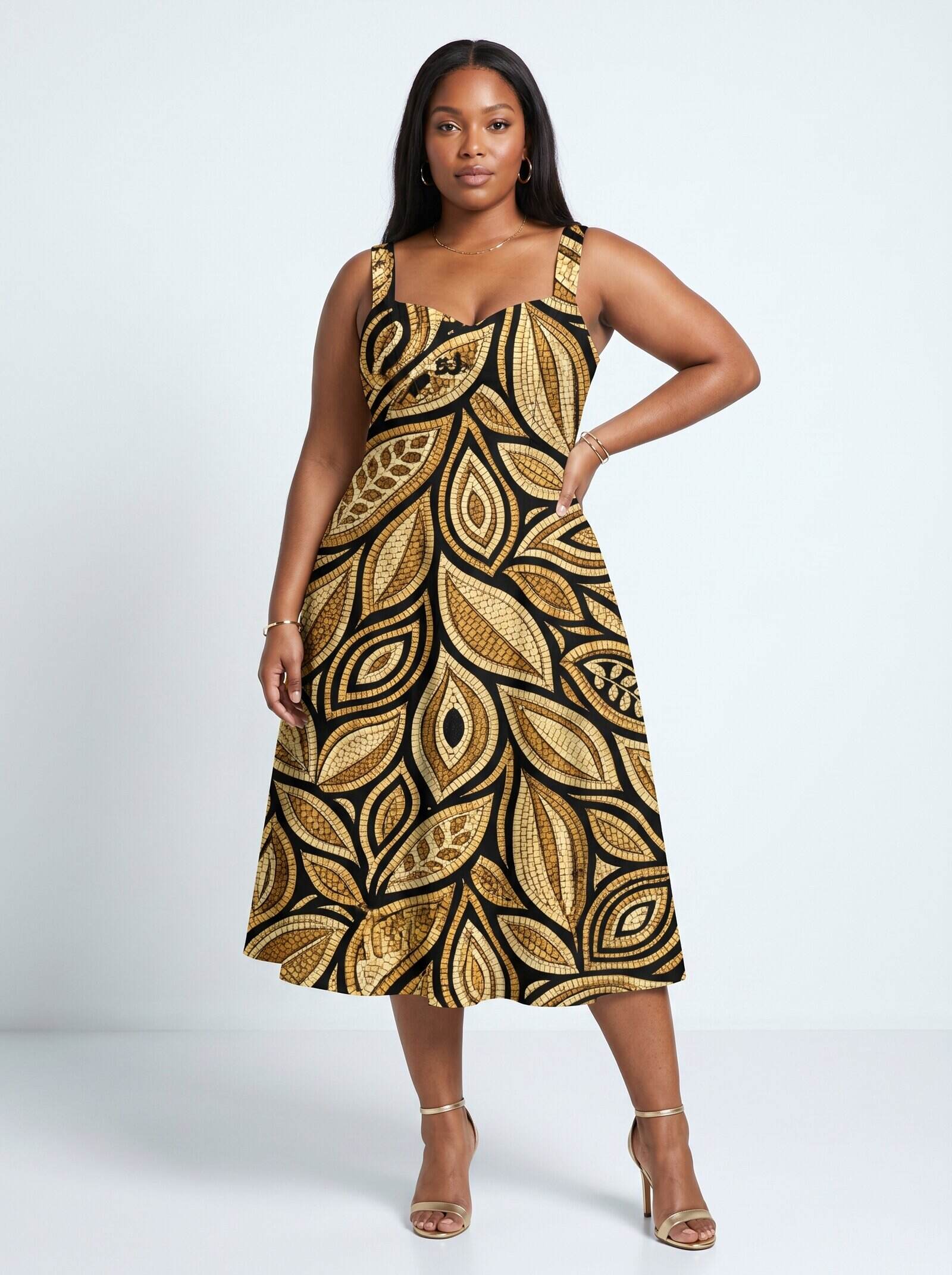 Ashanti Cotton Corset Dress