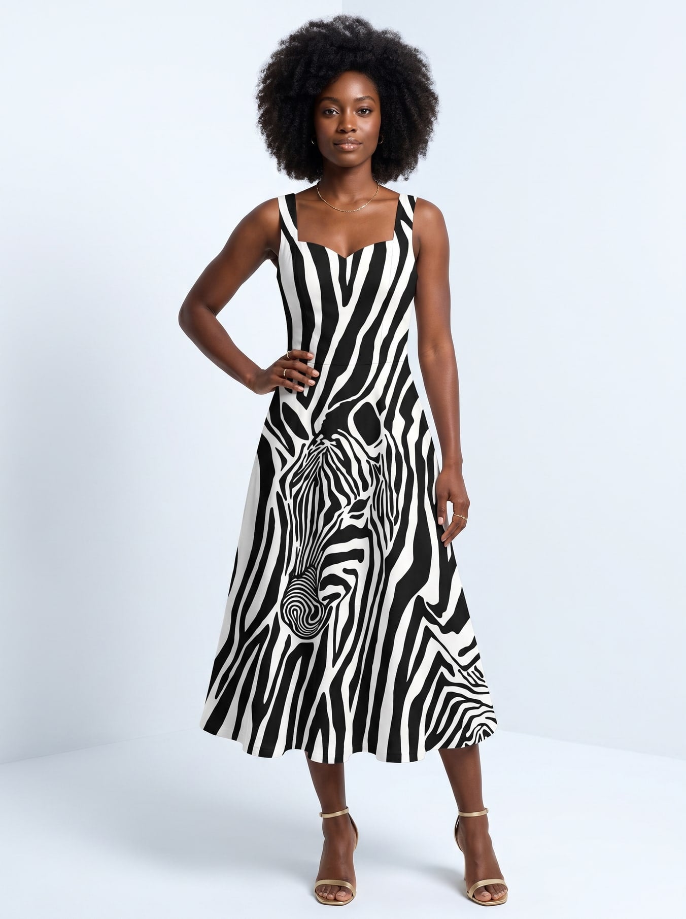 'Punda' Cotton Corset Dress
