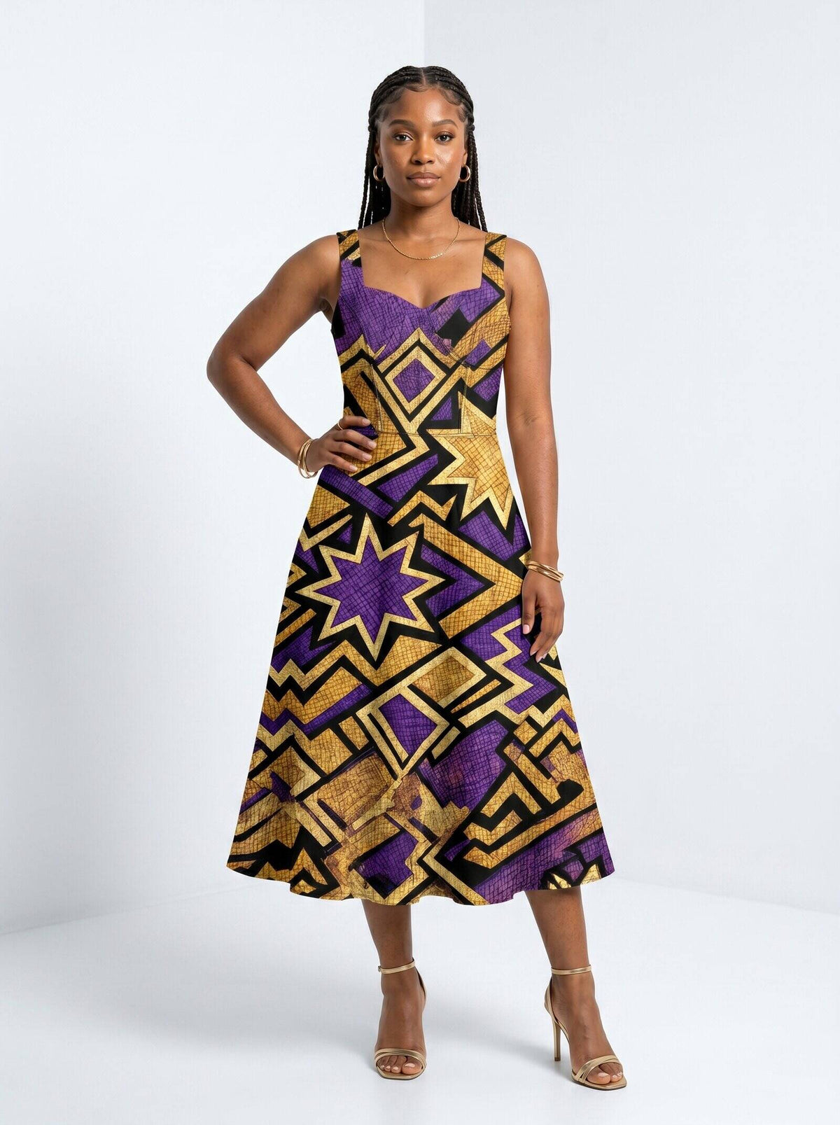 Sheba Cotton Corset Dress