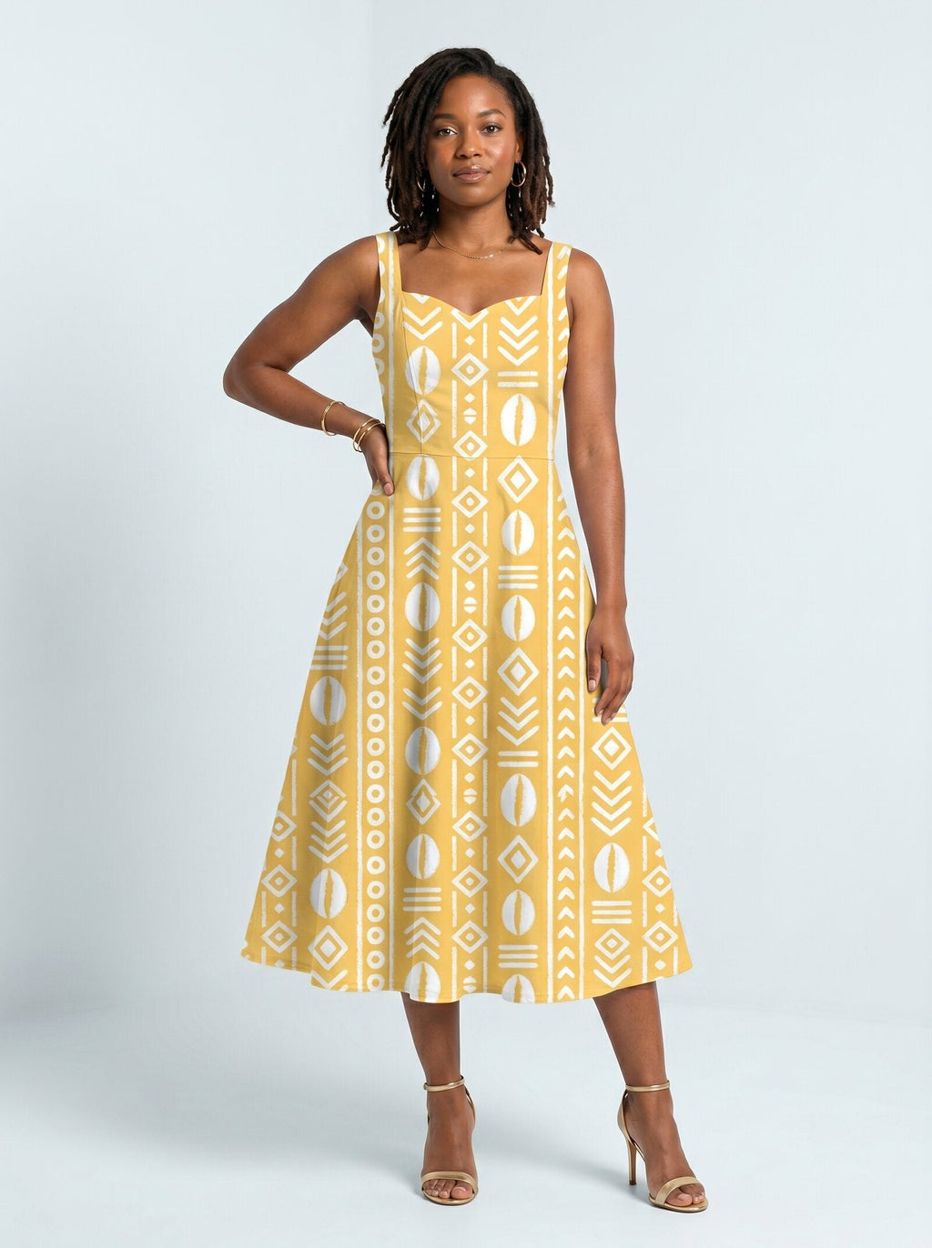 'Oshun Dhahabu' Corset Dress