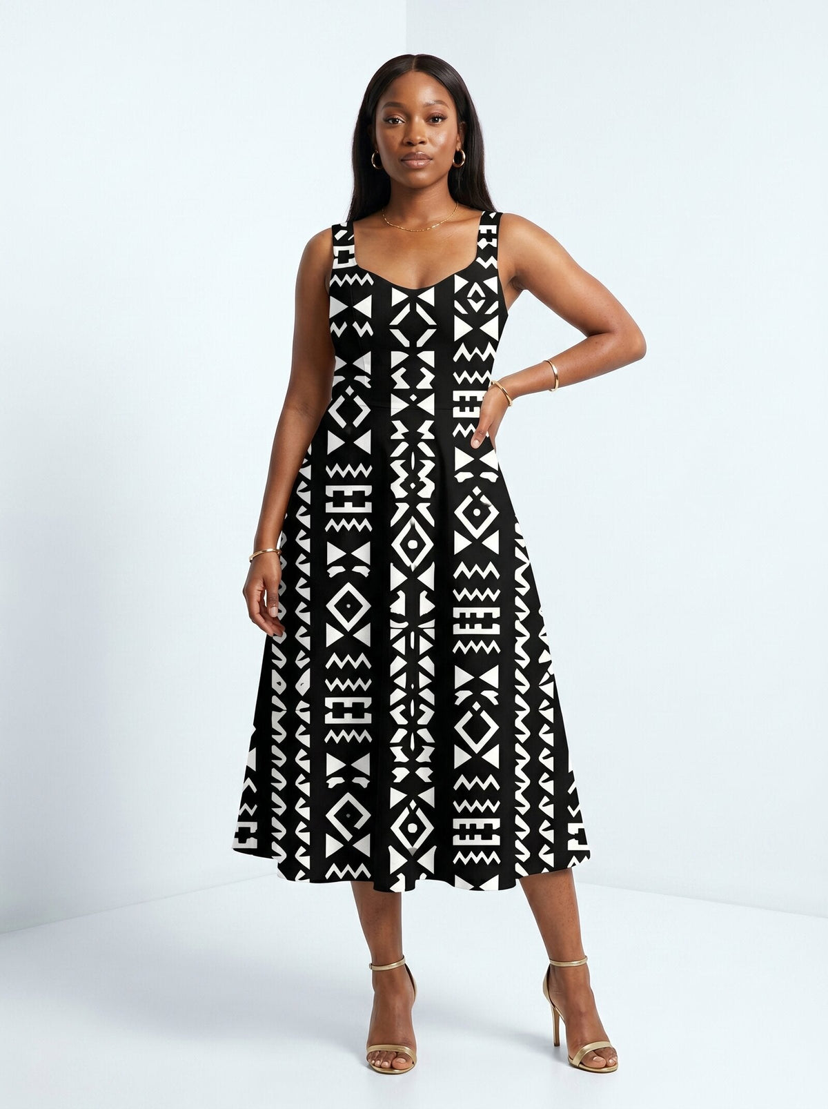 'Kuba' Cotton Corset Dress