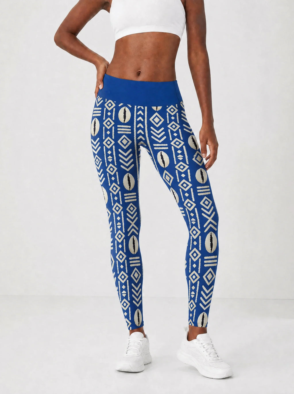 'Oshun' Royal Blue Leggings