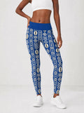 'Oshun' Royal Blue Leggings