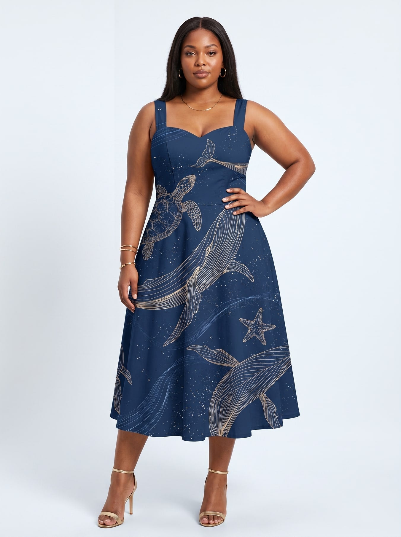 'Pwani' Cotton Corset Dress