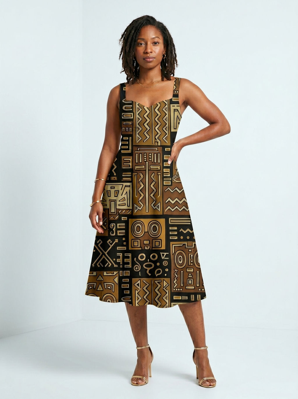 'Sankofa' Corset Dress