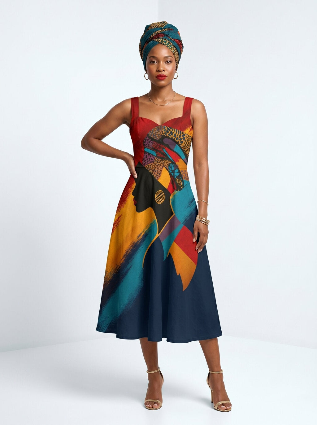'Nala' Cotton Corset Dress
