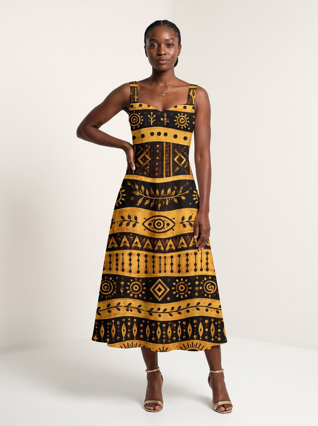 Baraka Cotton Corset Dress