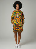 'Kumasi' Hoodie Dress