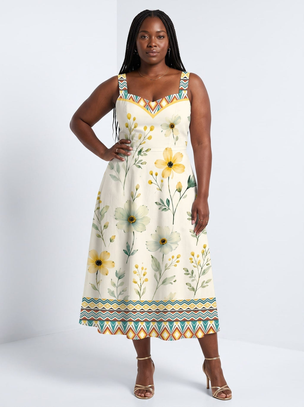 'Alizeti' Corset Dress