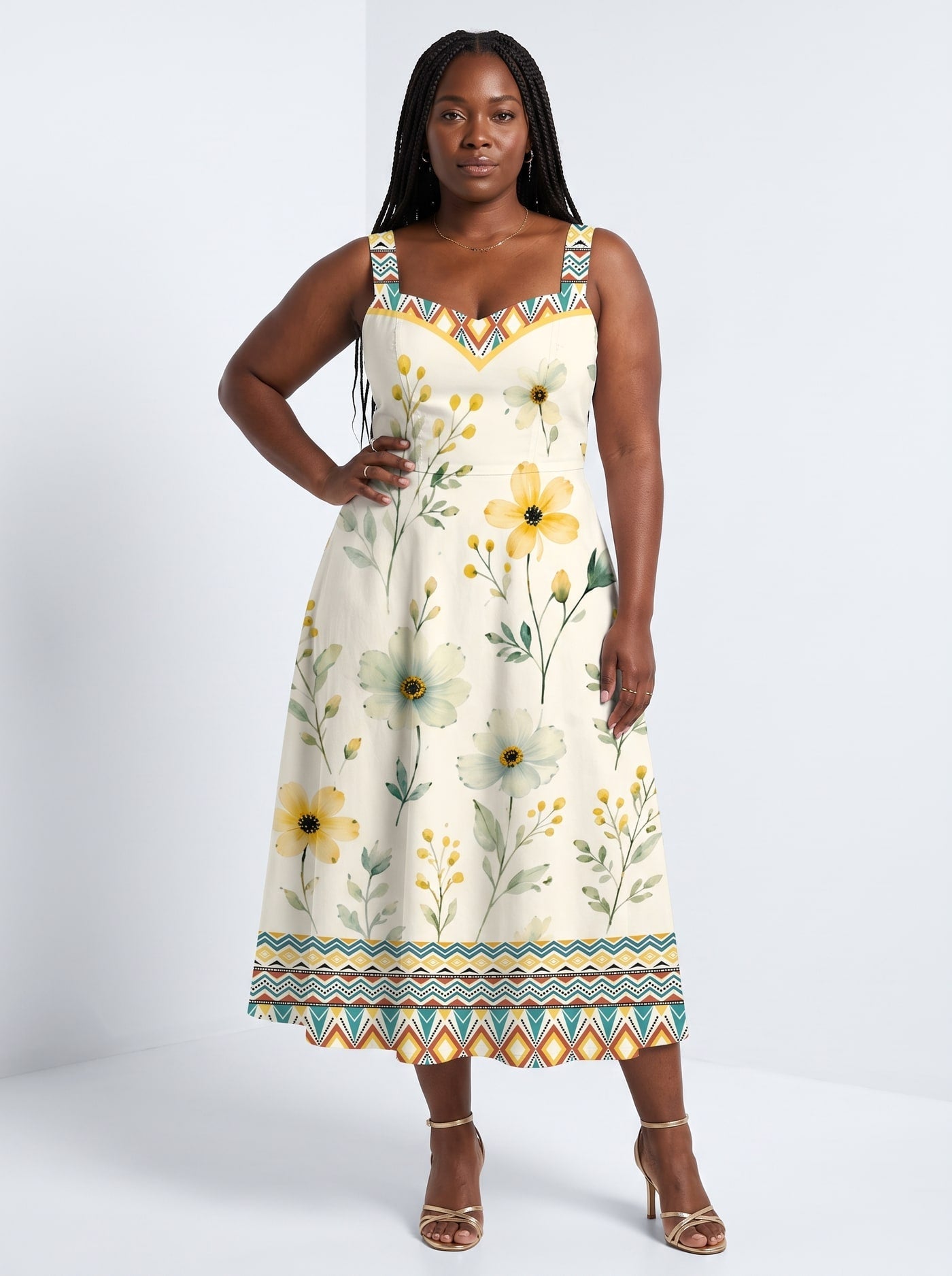 'Alizeti' Corset Dress