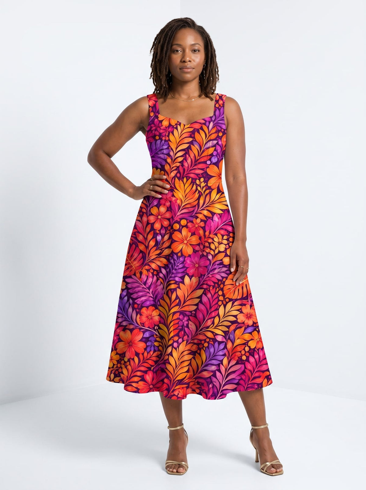 'Waridi' Corset Dress