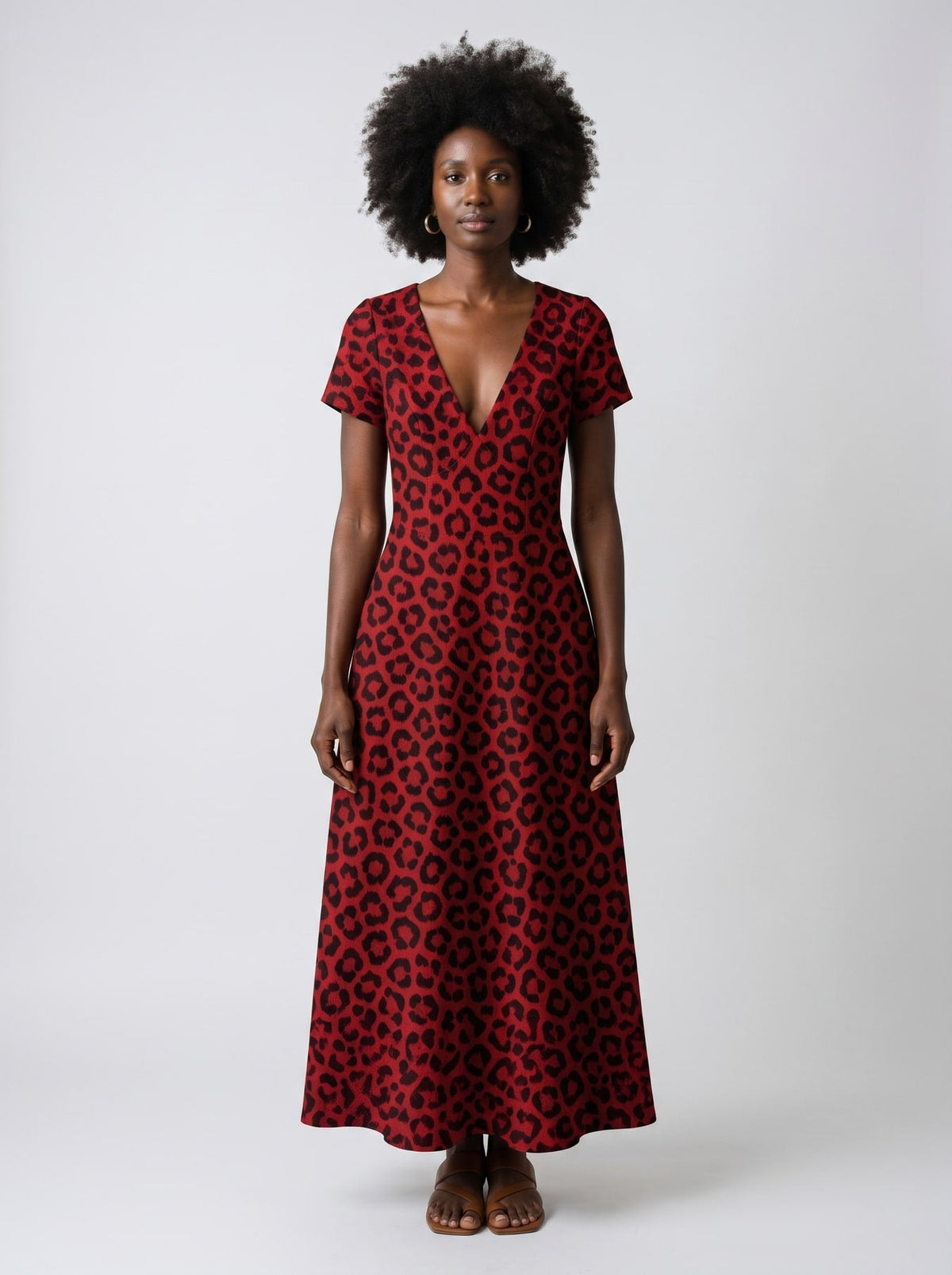 'Unstoppable' Short Sleeve Maxi Dress
