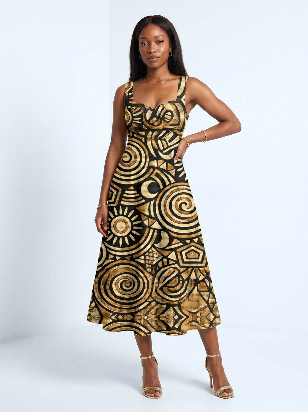 Sahara Cotton Corset Dress