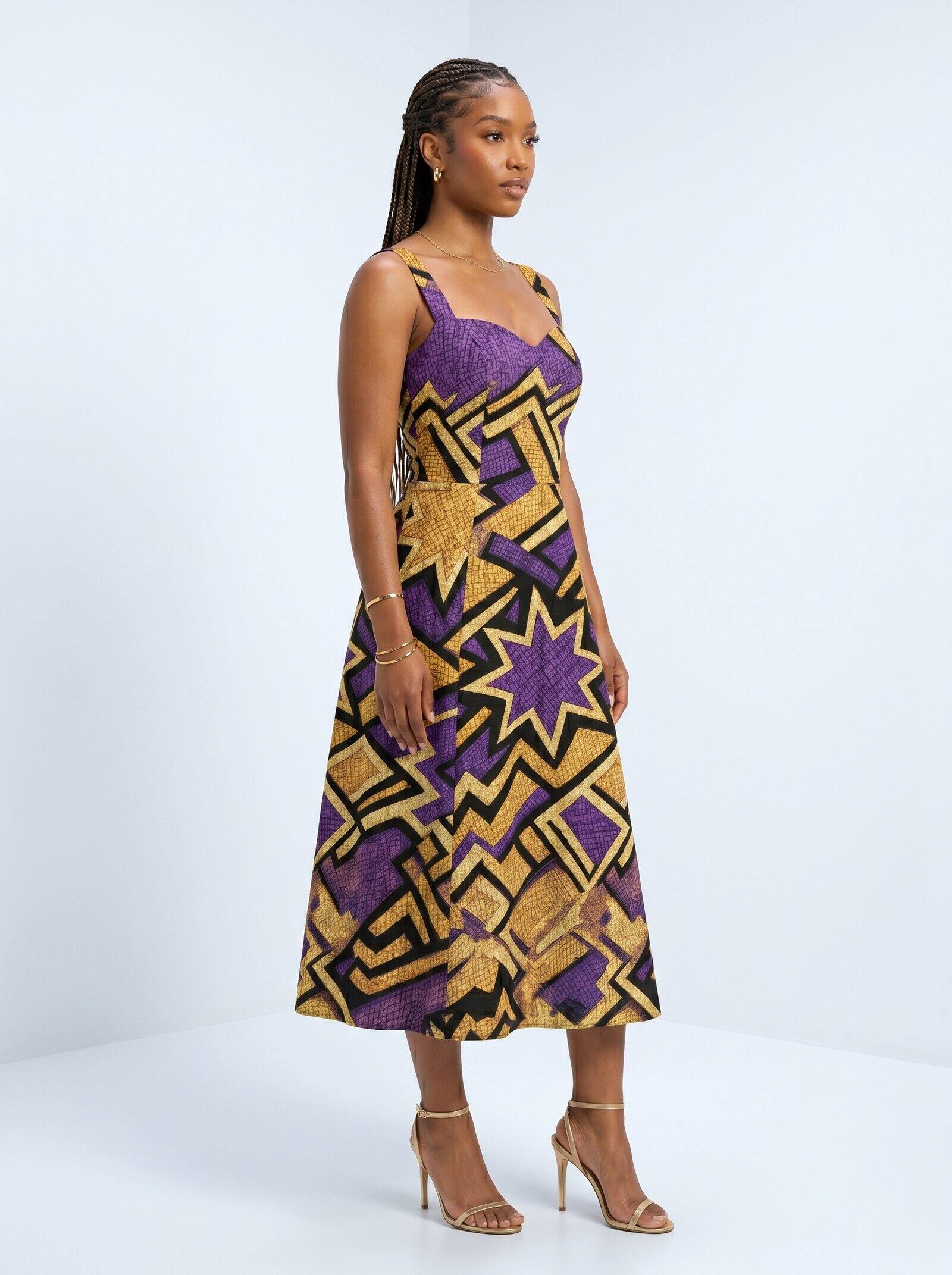 Sheba Cotton Corset Dress