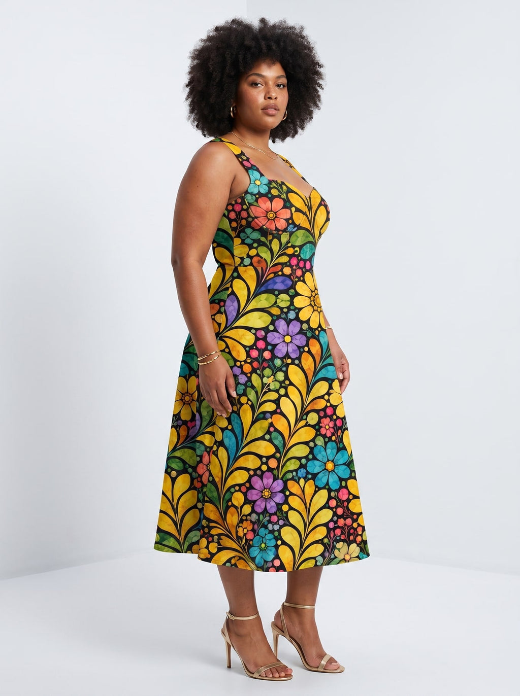 'Njano' Corset Dress