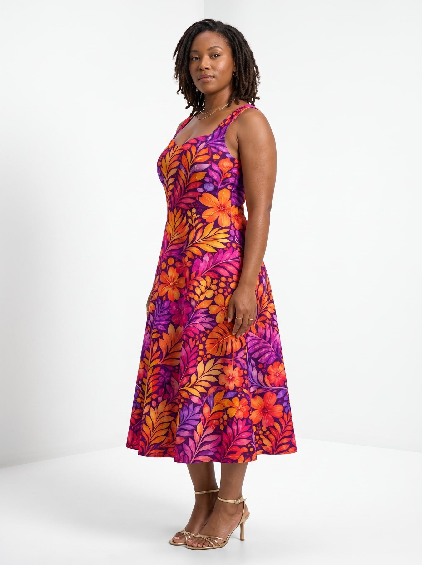 'Waridi' Corset Dress