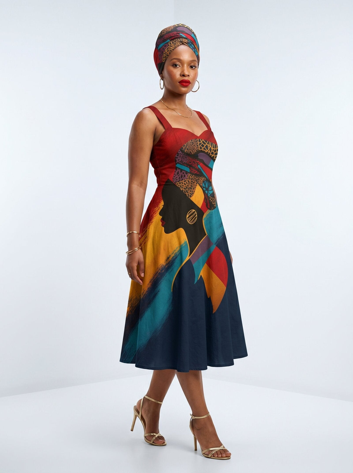 'Nala' Cotton Corset Dress