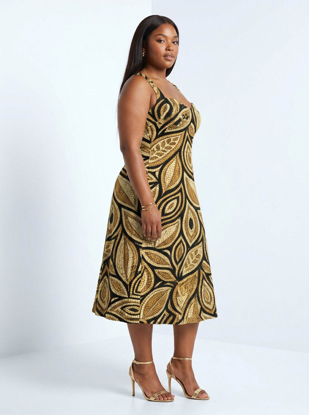 Ashanti Cotton Corset Dress