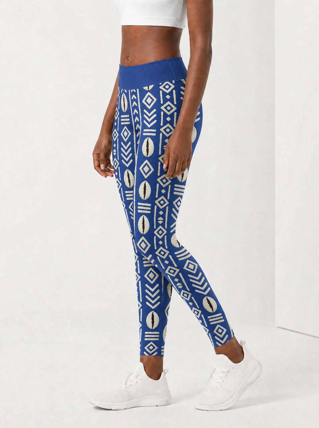 'Oshun' Royal Blue Leggings