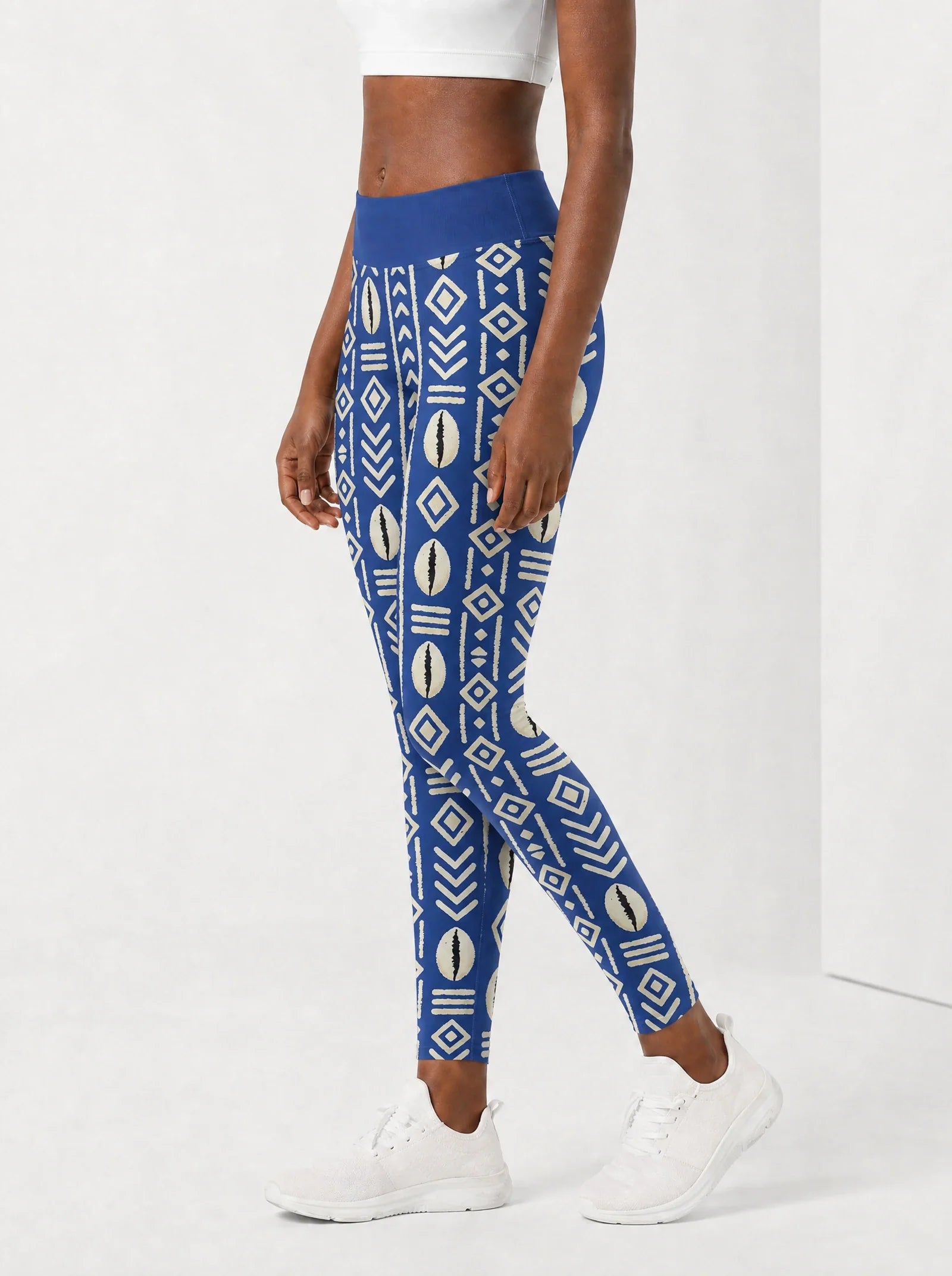 'Oshun' Royal Blue Leggings