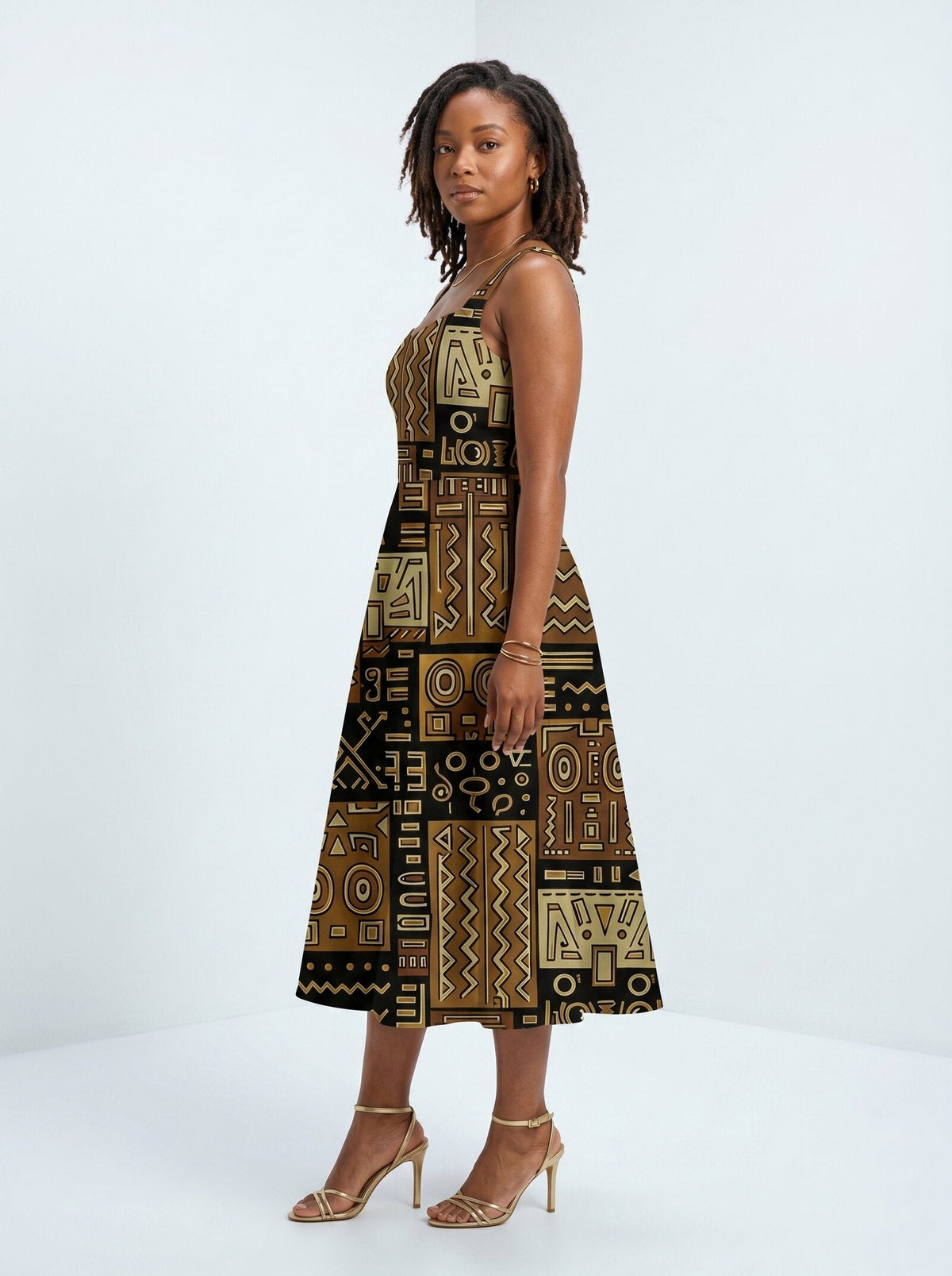 'Sankofa' Corset Dress