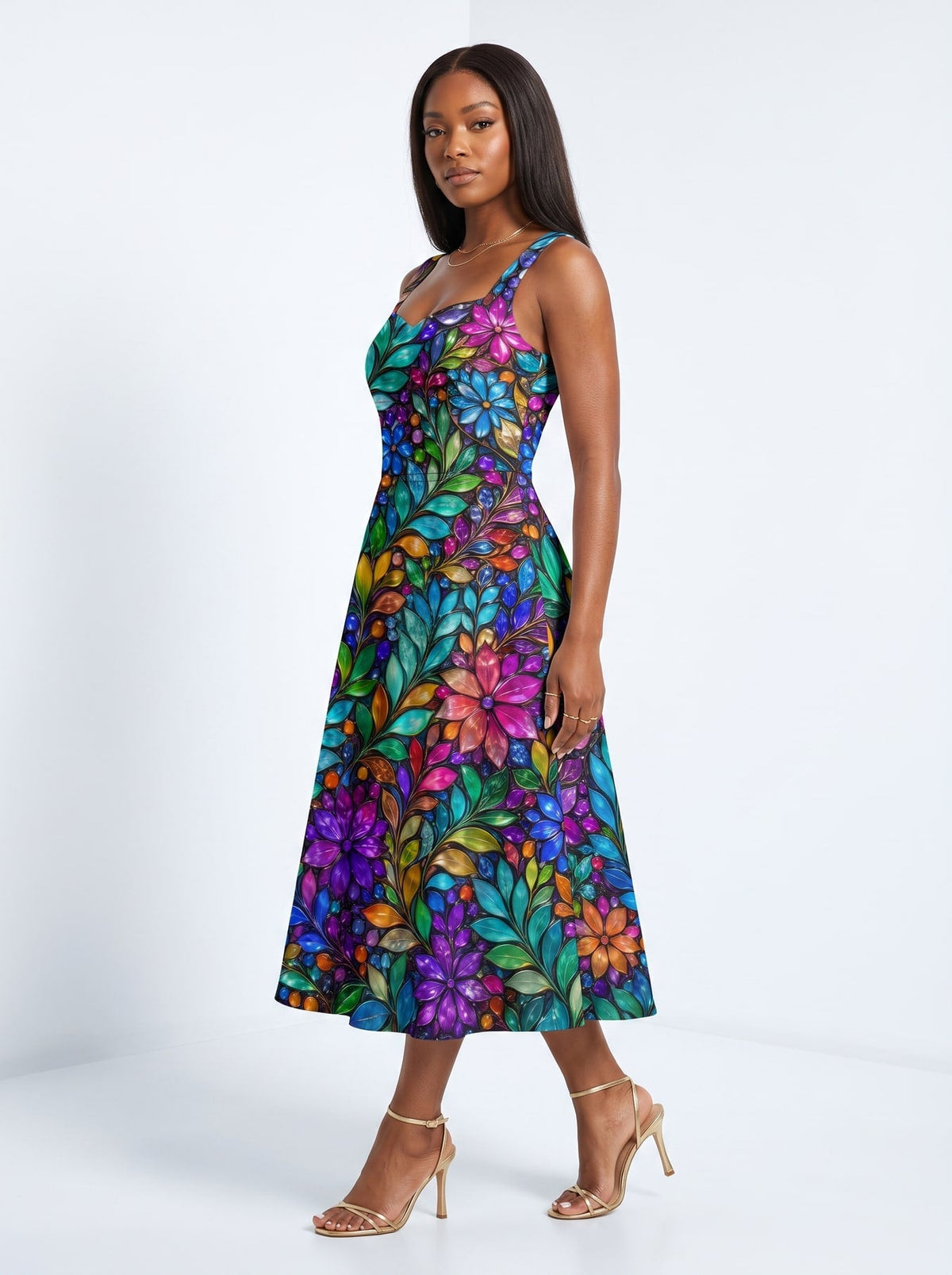 'Upinde' Cotton Corset Dress