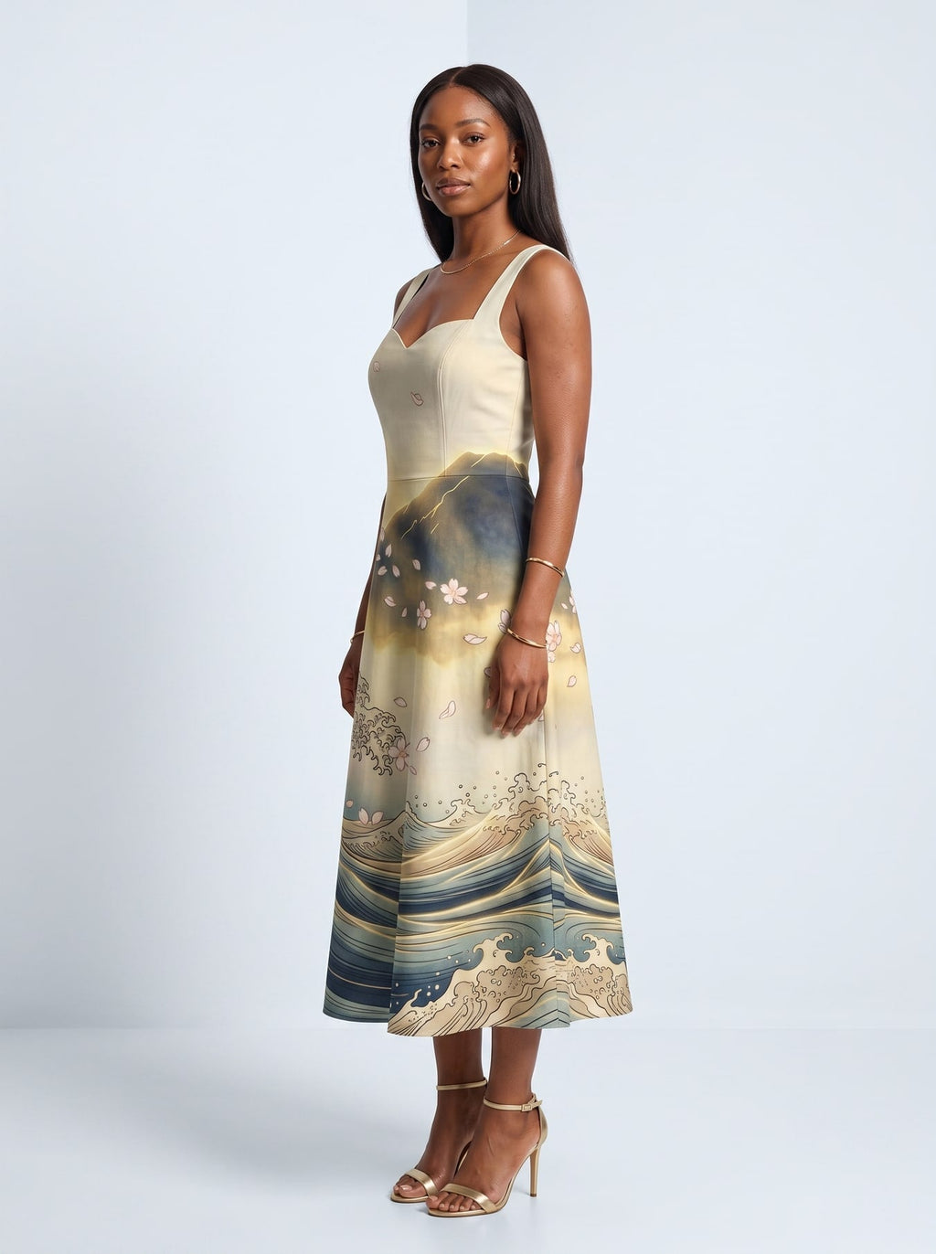 'Wimbi' Cotton Corset Dress