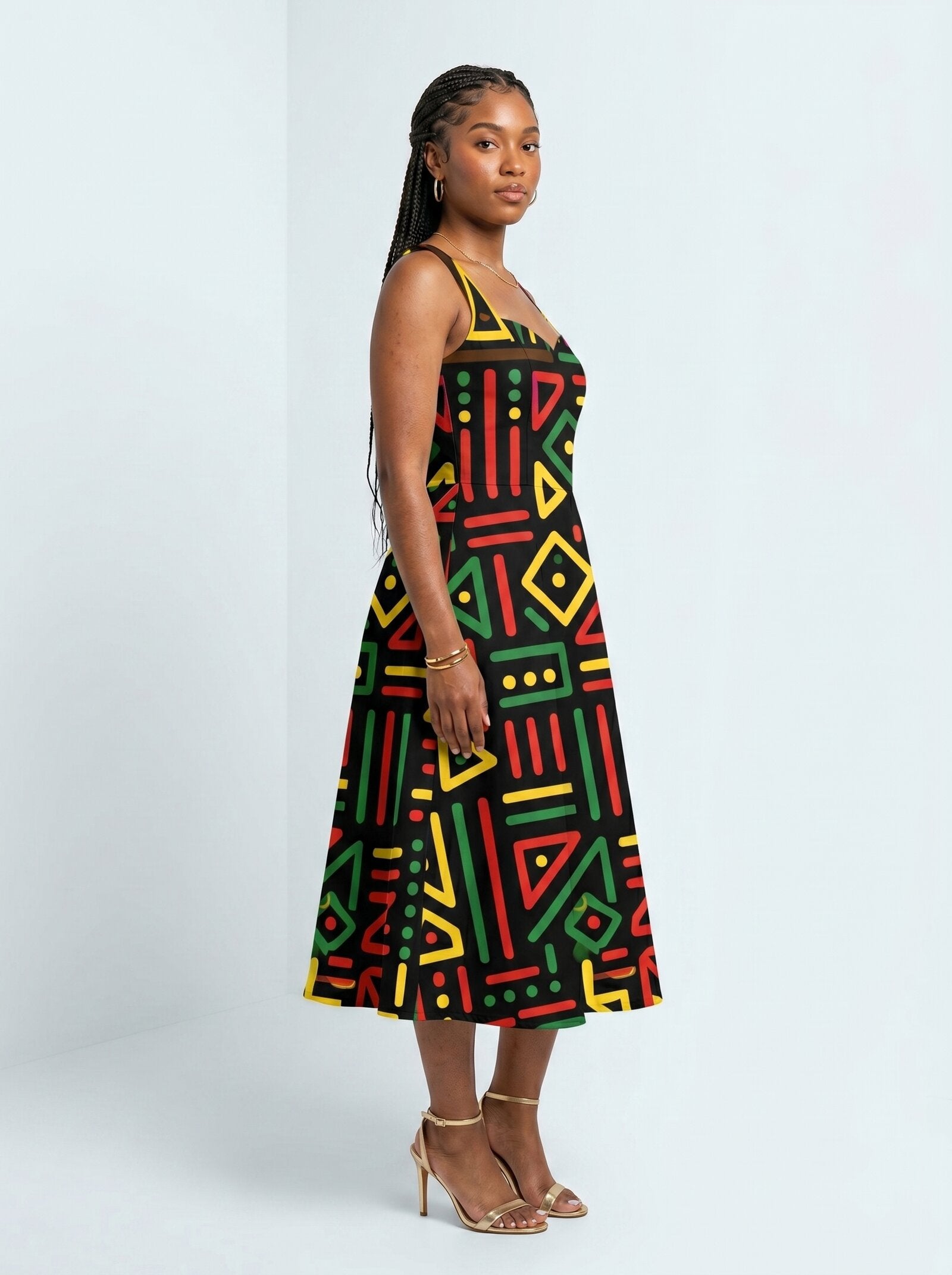 'Nairobi' Cotton Corset Dress