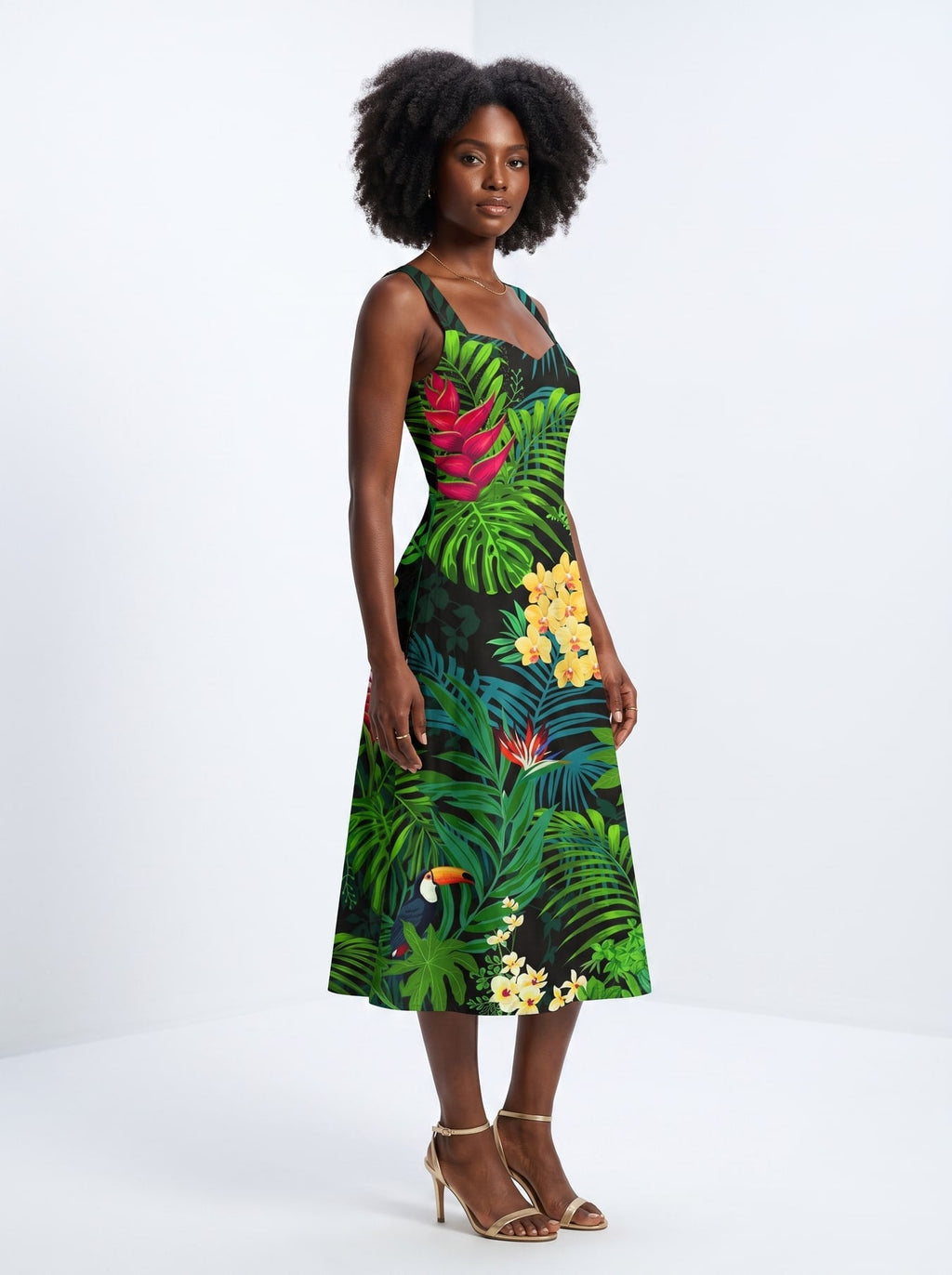 'Kitropiki' Cotton Corset Dress