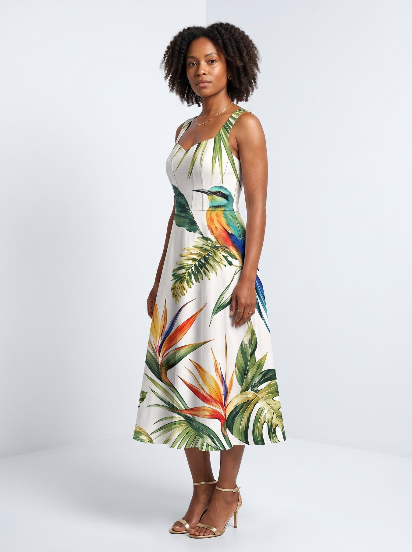 'Ndege' Corset Dress
