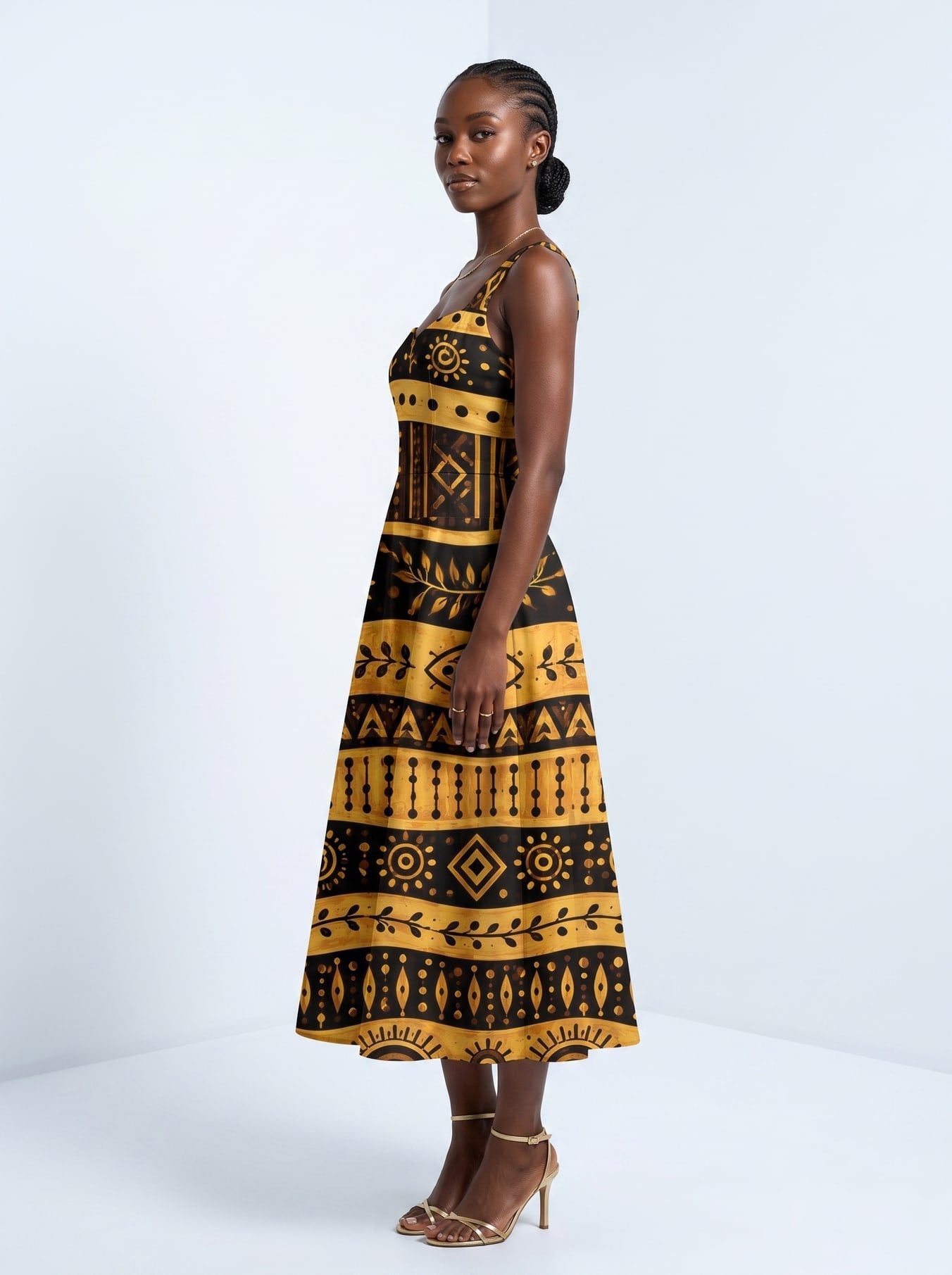 Baraka Cotton Corset Dress