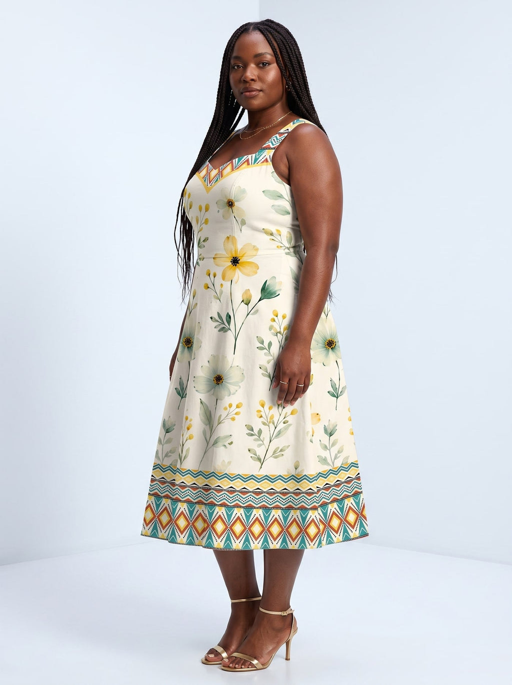 'Alizeti' Corset Dress