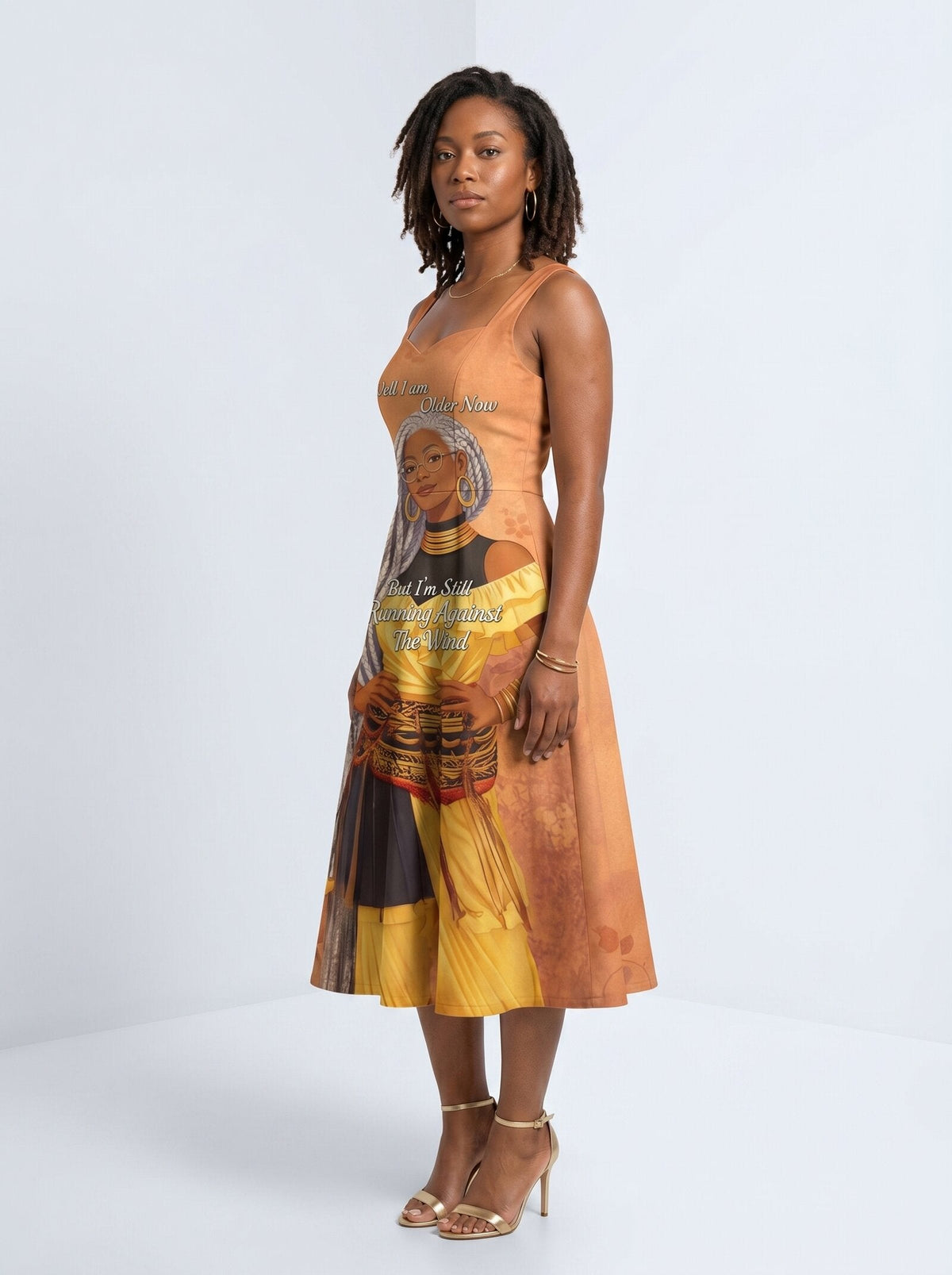 'Shujaa' Cotton Corset Dress
