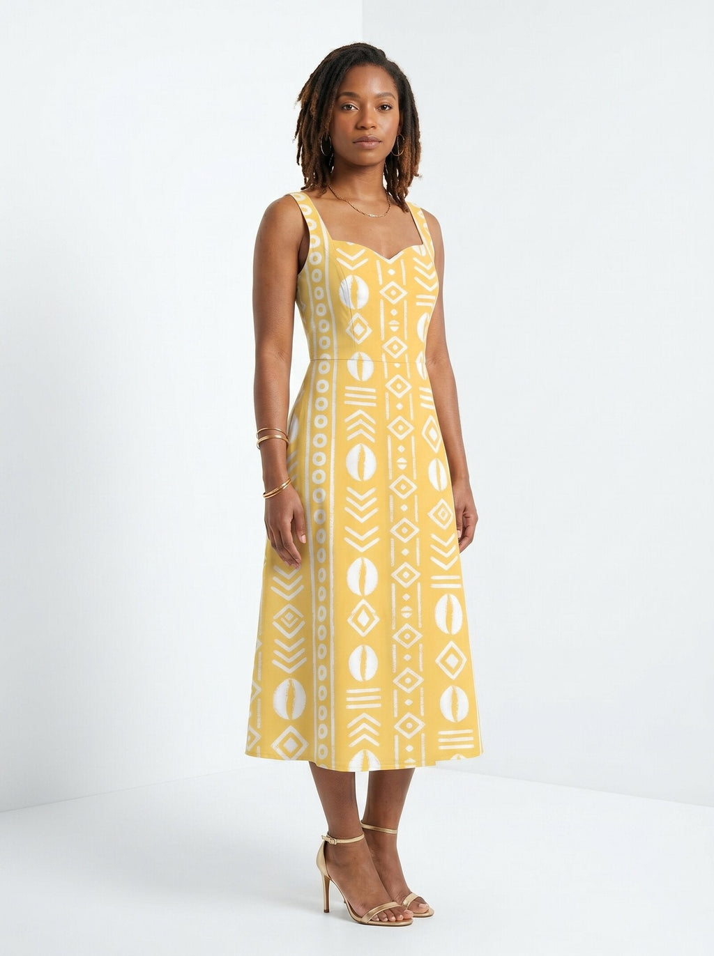 'Oshun Dhahabu' Corset Dress