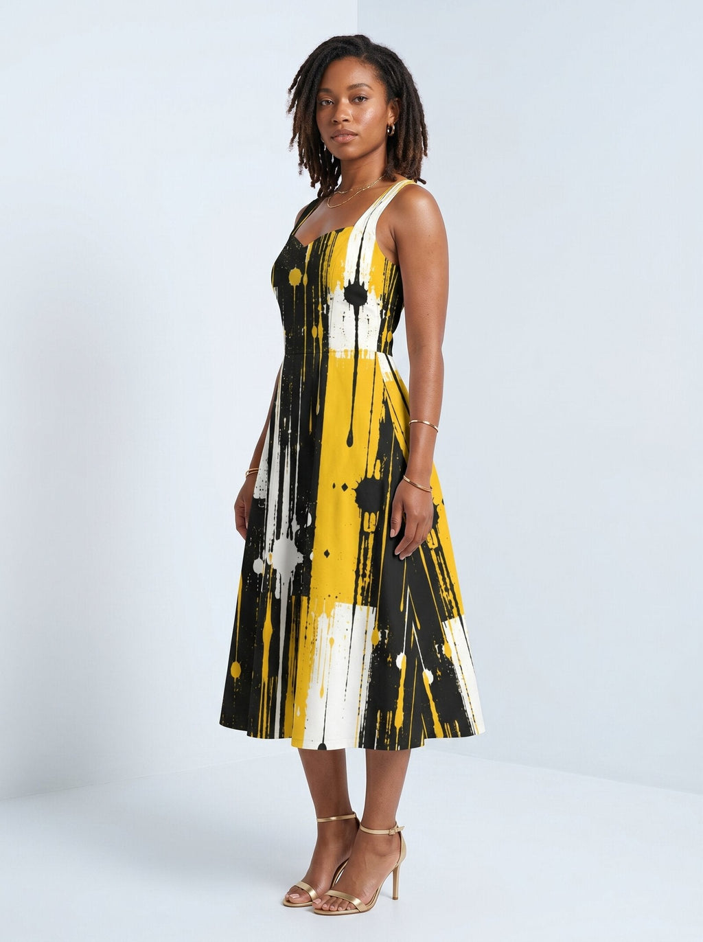 'Mvua' Cotton Corset Dress