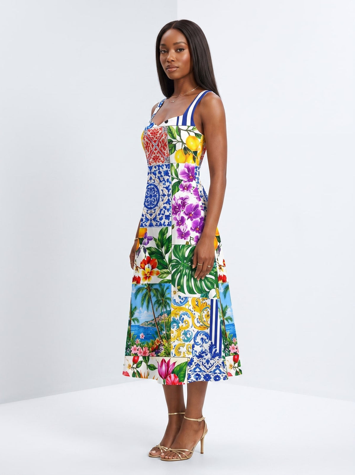'Kisiwa' Corset Dress