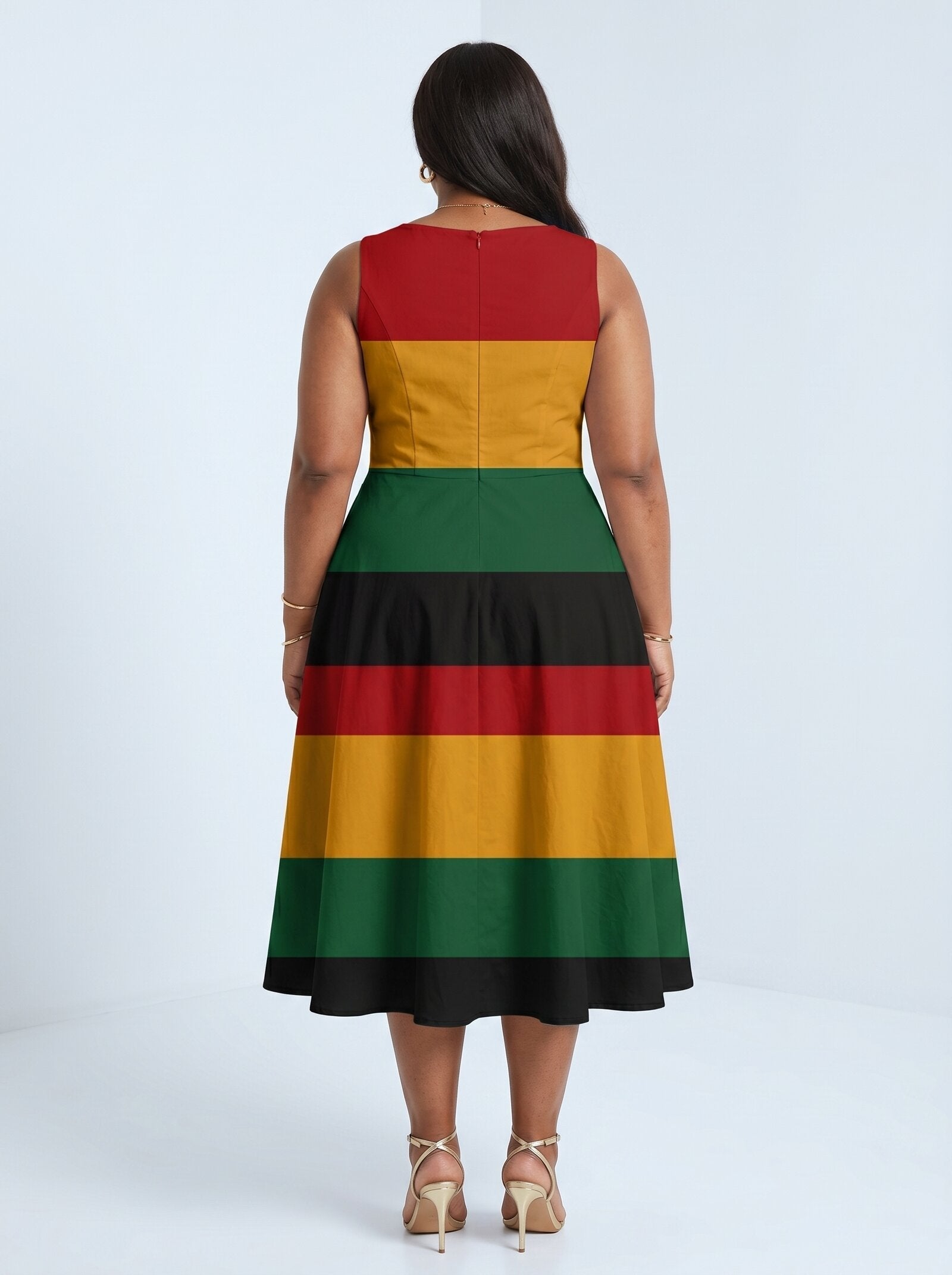 'Accra' Cotton Corset Dress
