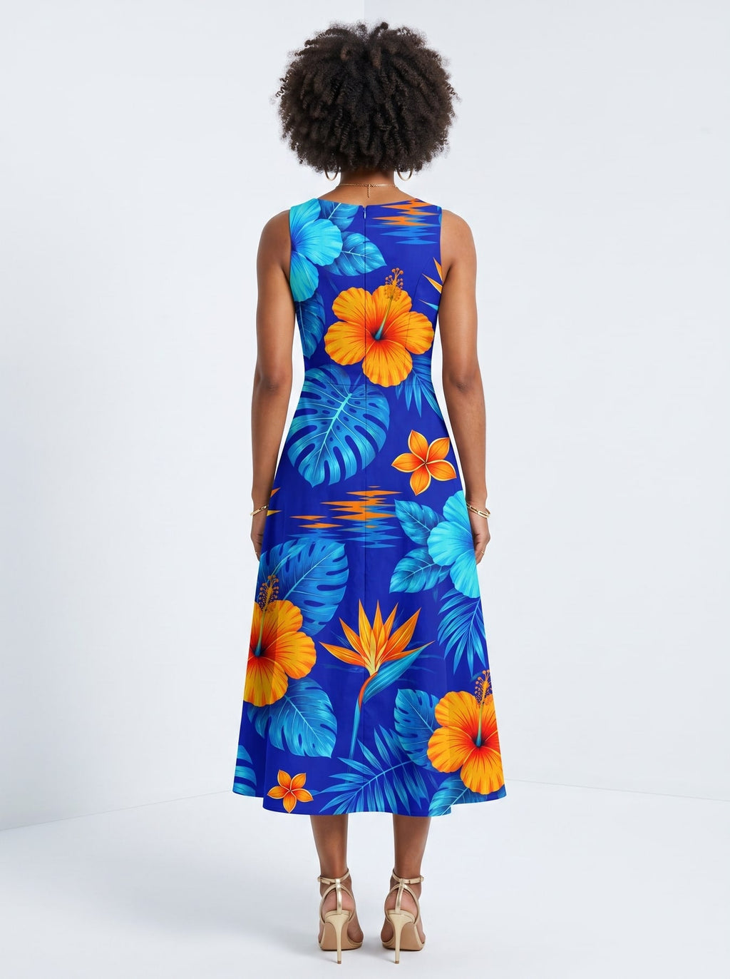 'Maua' Cotton Corset Dress
