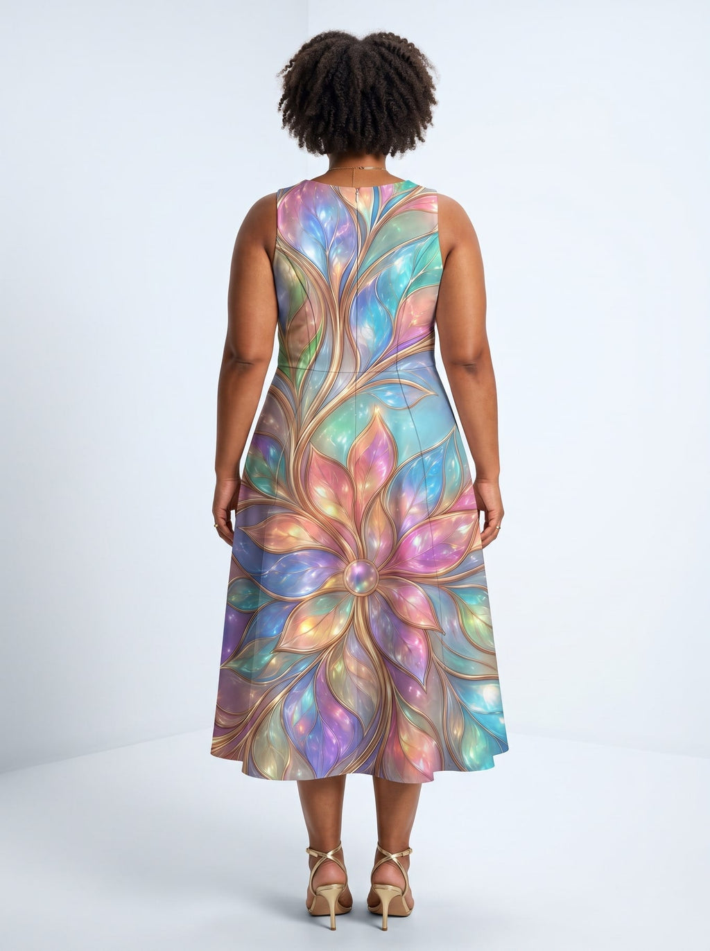 'Almasi' Cotton Corset Dress