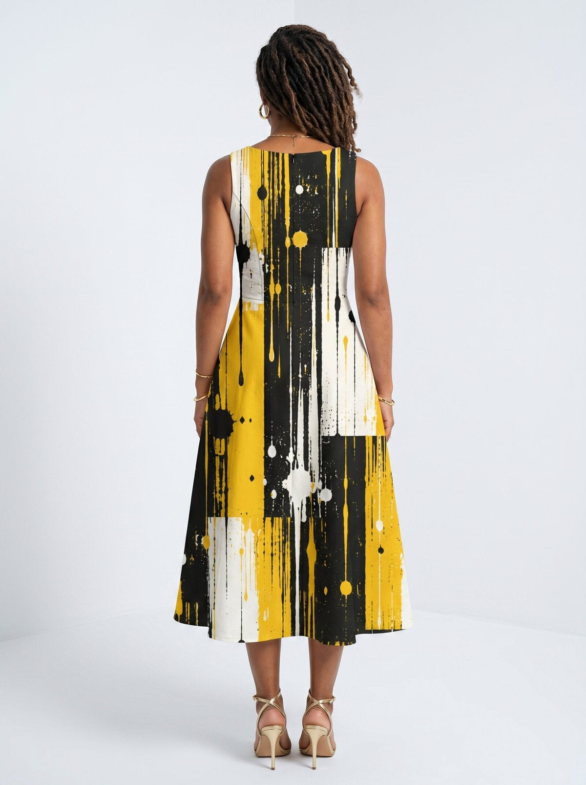 'Mvua' Cotton Corset Dress