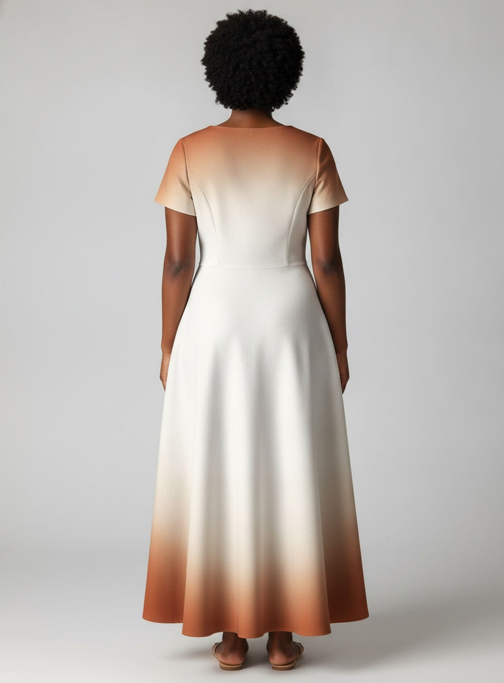 'Shine Unbound' Short Sleeve Maxi Dress