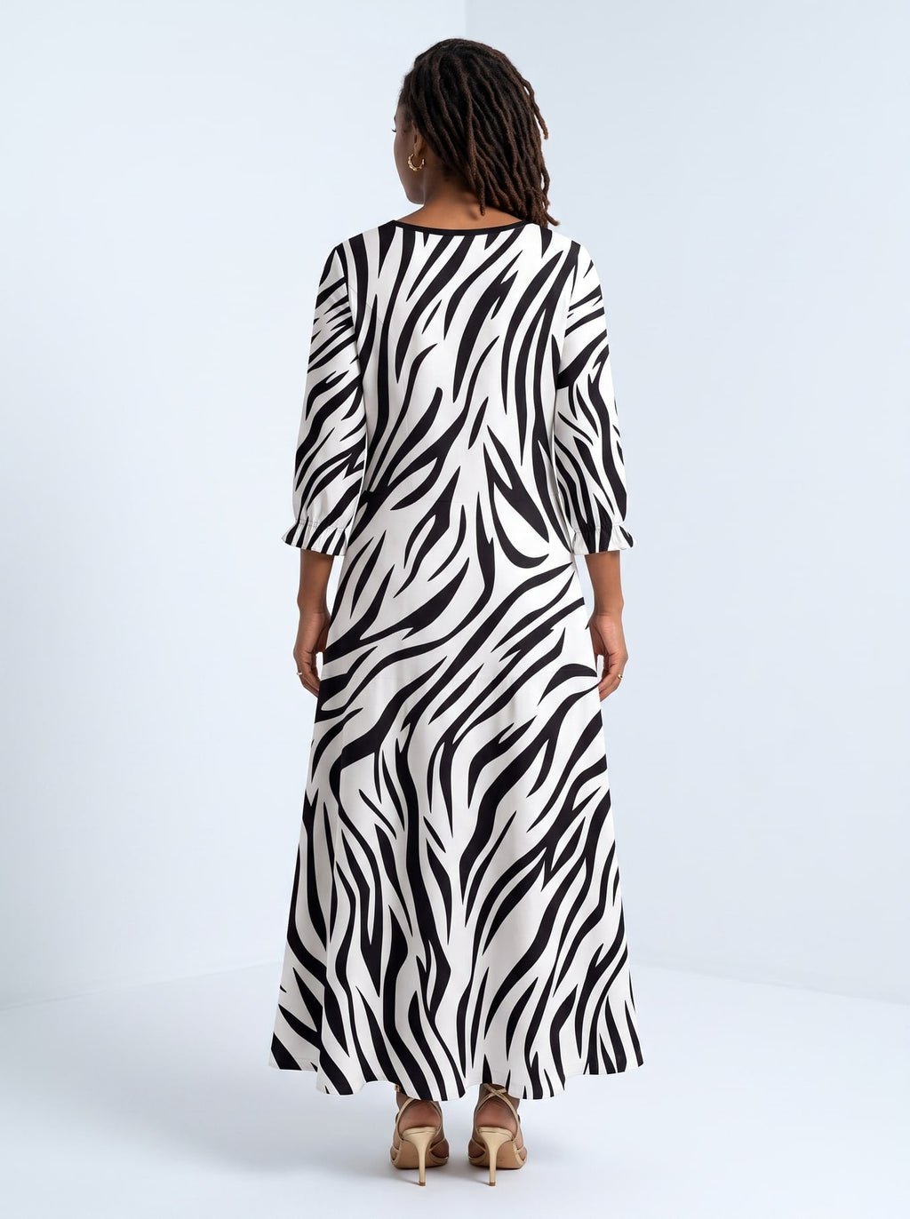 'Milia' Long Sleeve Maxi Dress