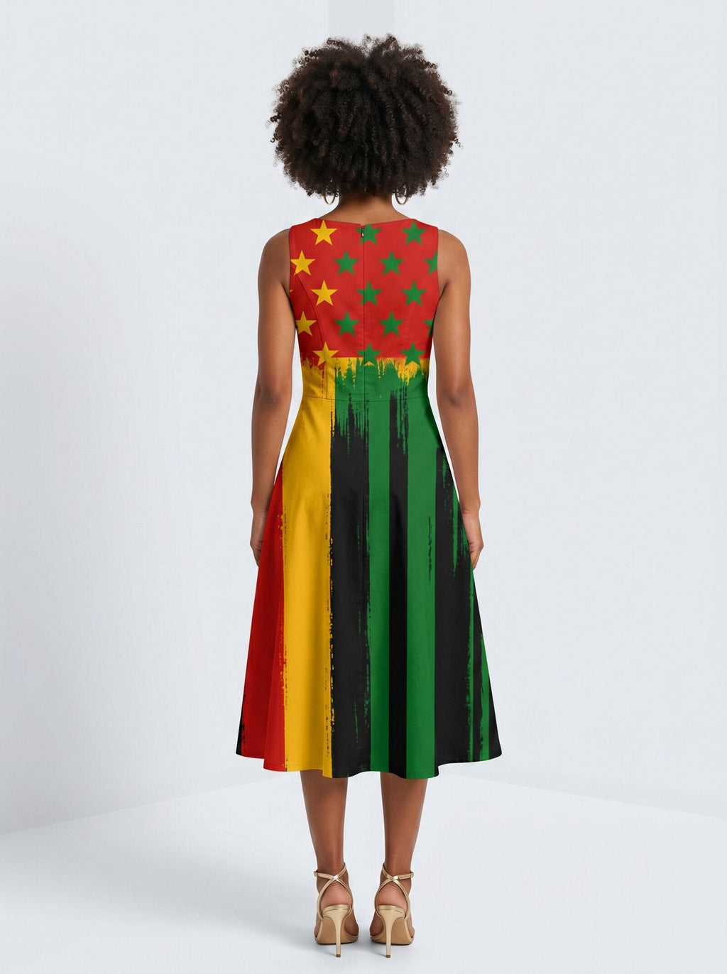 'Kwanza' Cotton Corset Dress