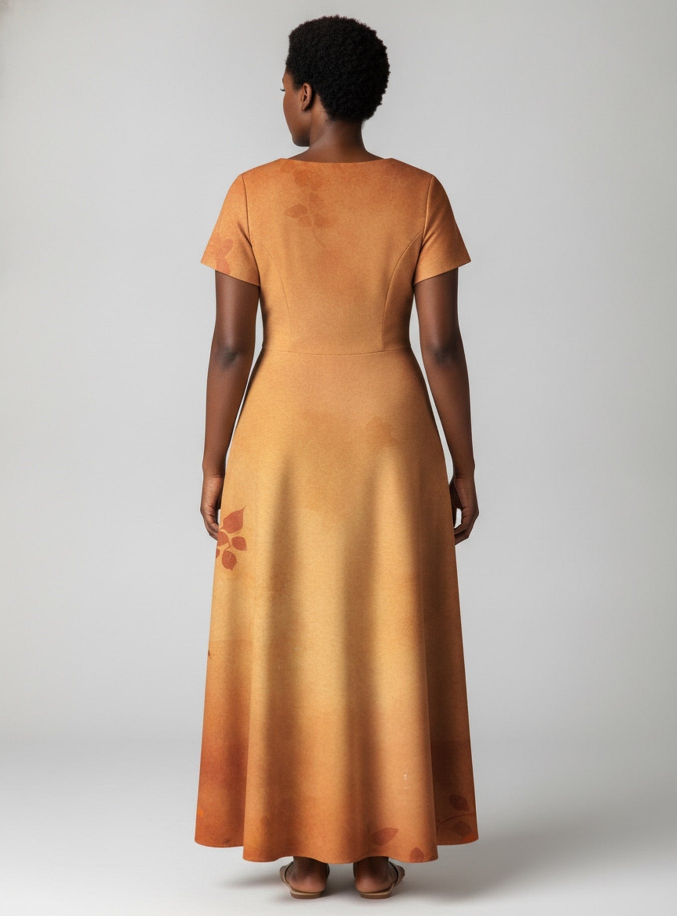 'Shujaa' Short Sleeve Maxi Dress