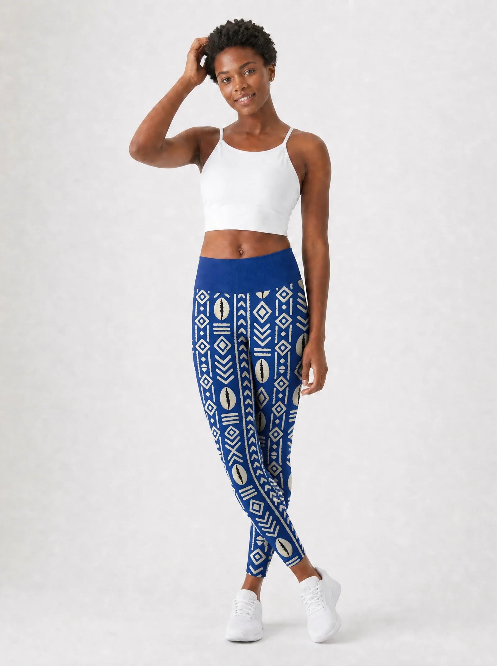'Oshun' Royal Blue Leggings