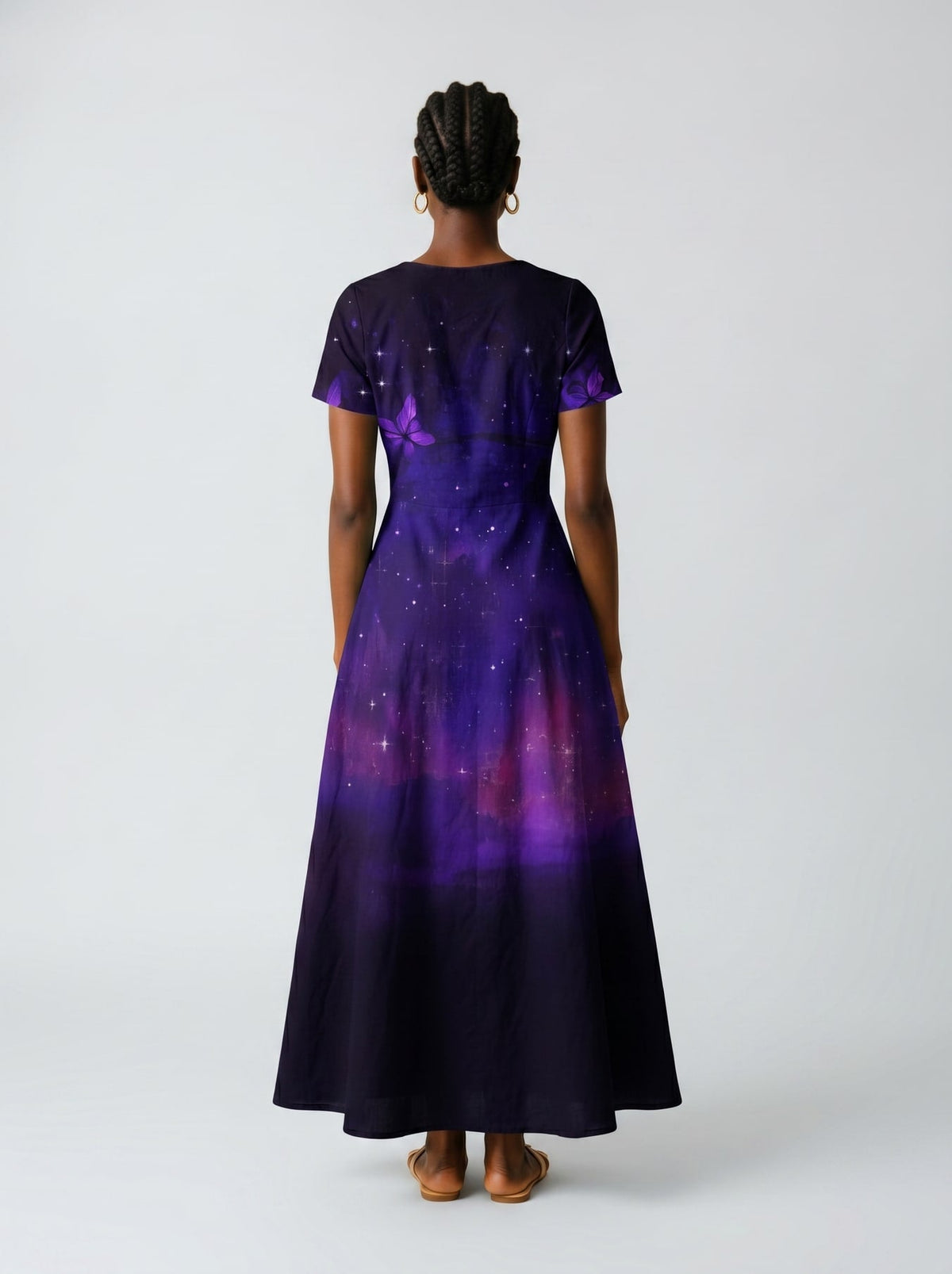 Storm Short Sleeve Maxi Dress