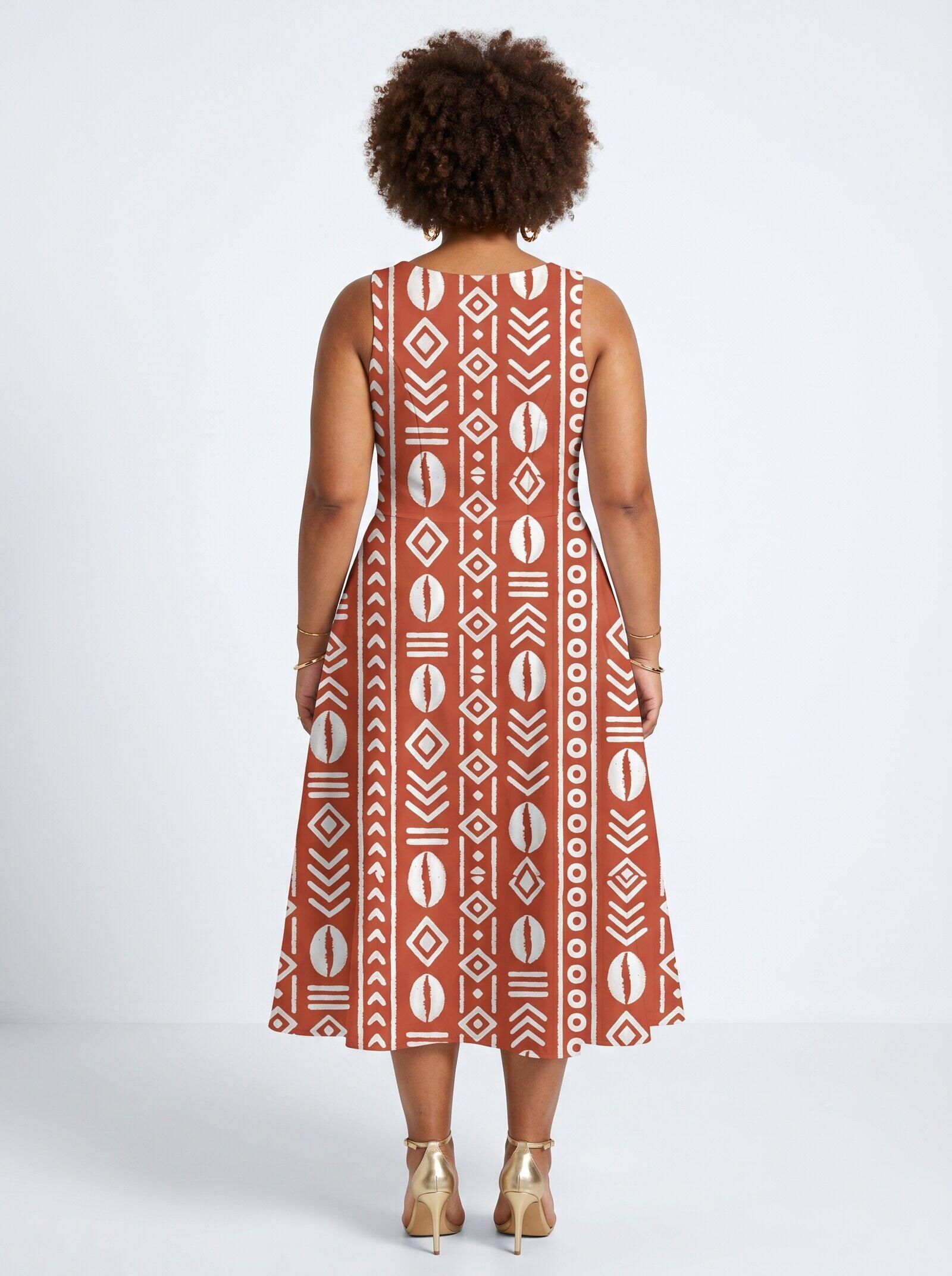 'Oshun Kijani' Corset Dress
